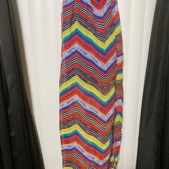 Gracie Girls multicolored blue Maxi dress - Picture 2 of 7
